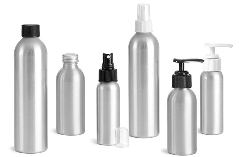 Aluminum bottles